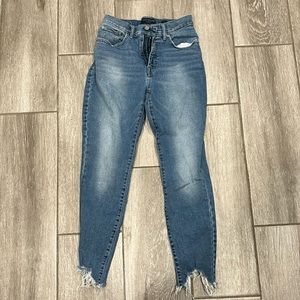 Lucky brand high rise Bridgette jeans